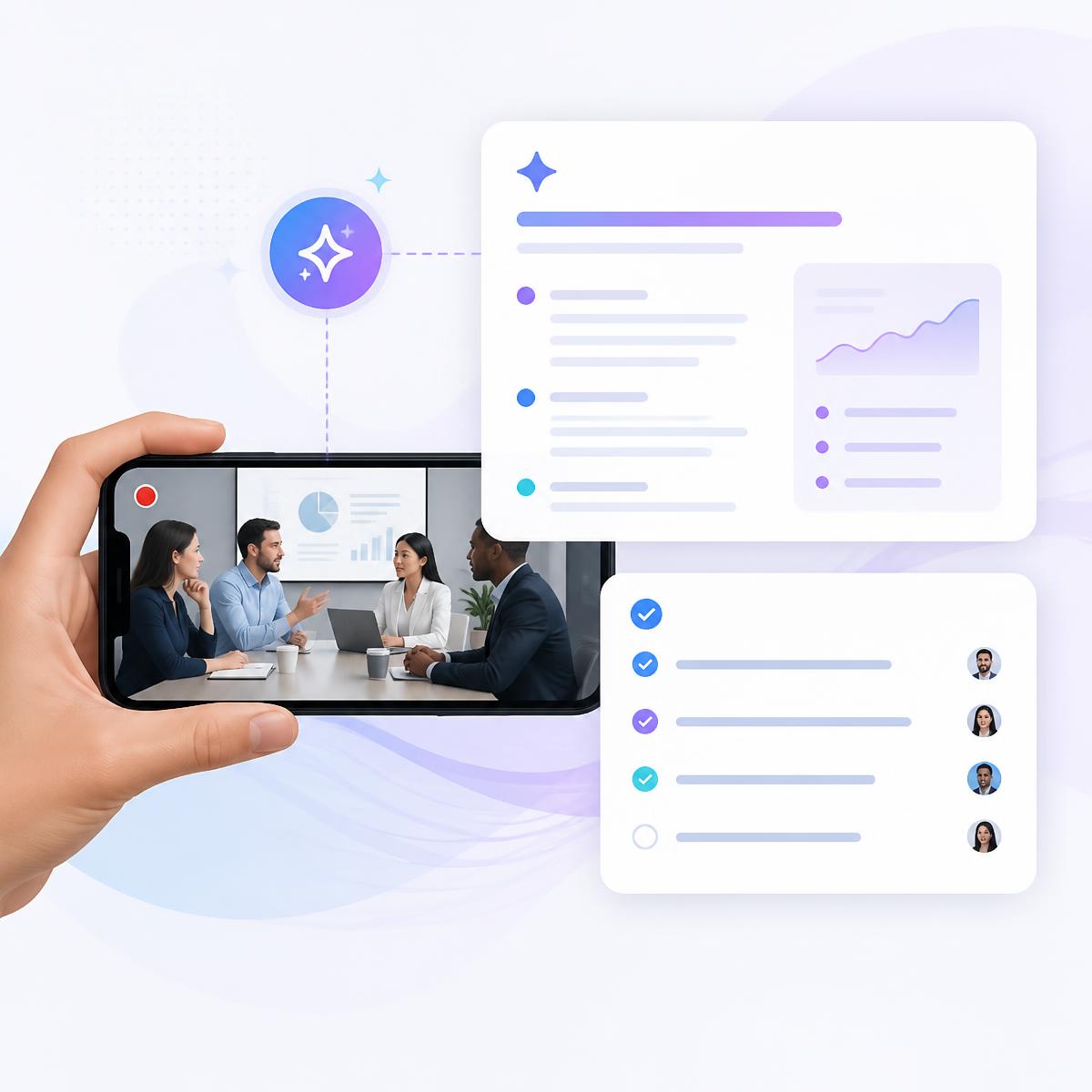 Skeells Brief: meeting report, action plan and conversation analysis in two clicks